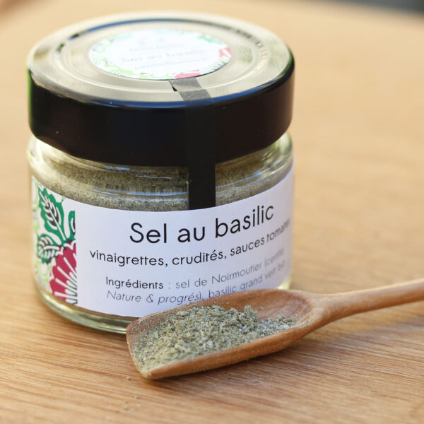 Sel au basilic