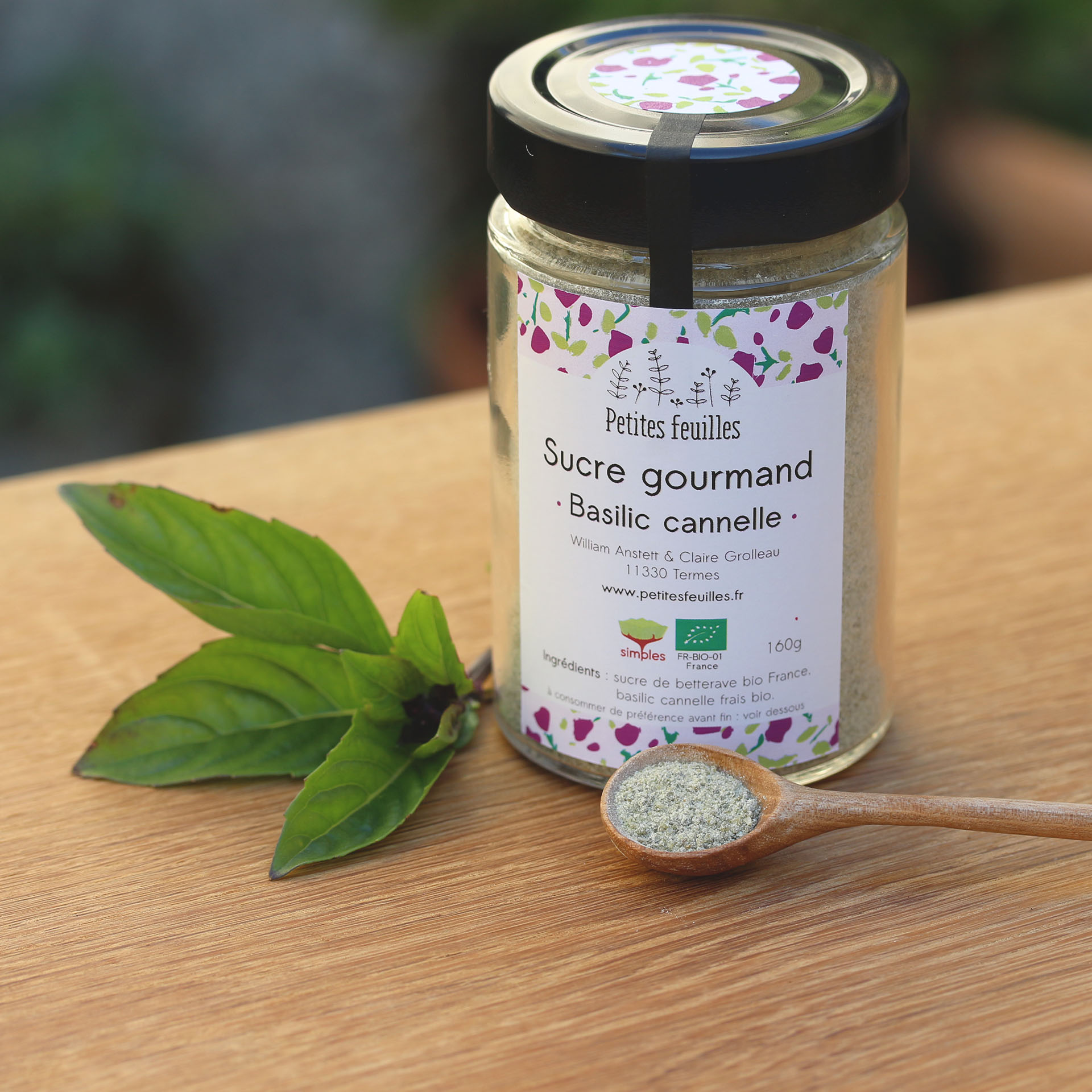Sucre gourmand - Basilic cannelle – Image 2