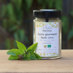 Sucre gourmand - Basilic citron