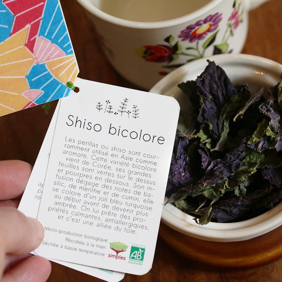 Coffret tisanière n°4 - Bouquet bleu, rose et jaune – Image 4