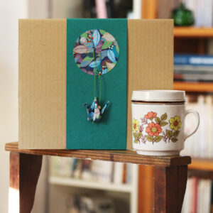 Coffret tisanière n°11 - Bouquet jaune et corail