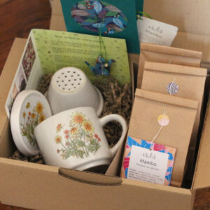 Coffret tisanière n°14 - Bouquet jaune