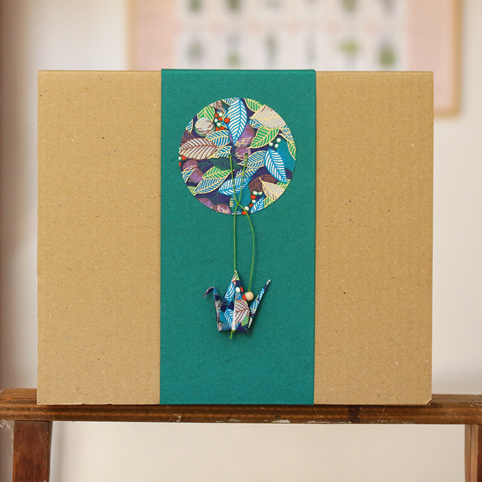 Coffret tisanière n°4 - Bouquet bleu, rose et jaune – Image 8